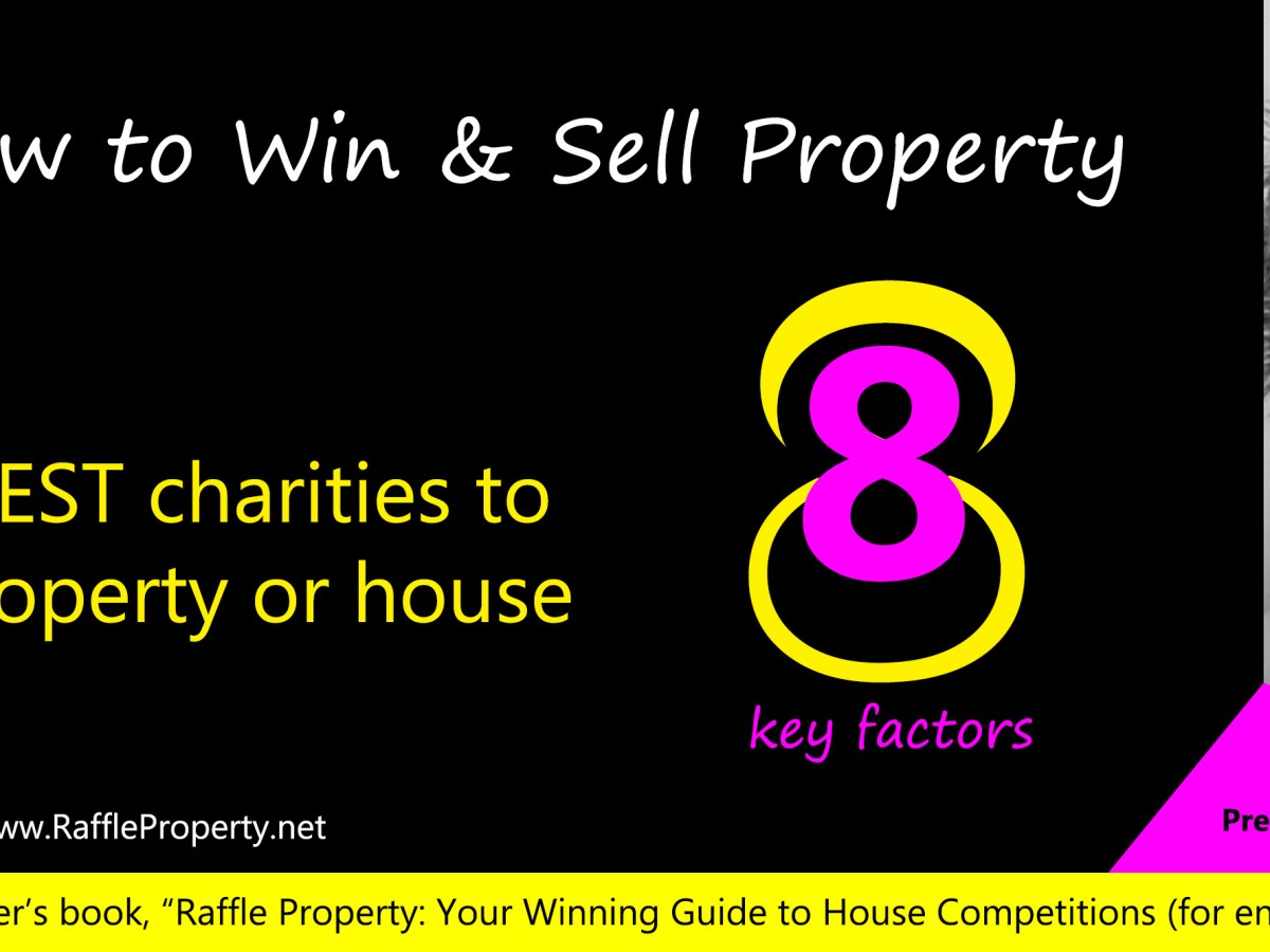 Subtitled video: Shortlisting charities to connect your Raffle Property or House Competition&nbsp;to